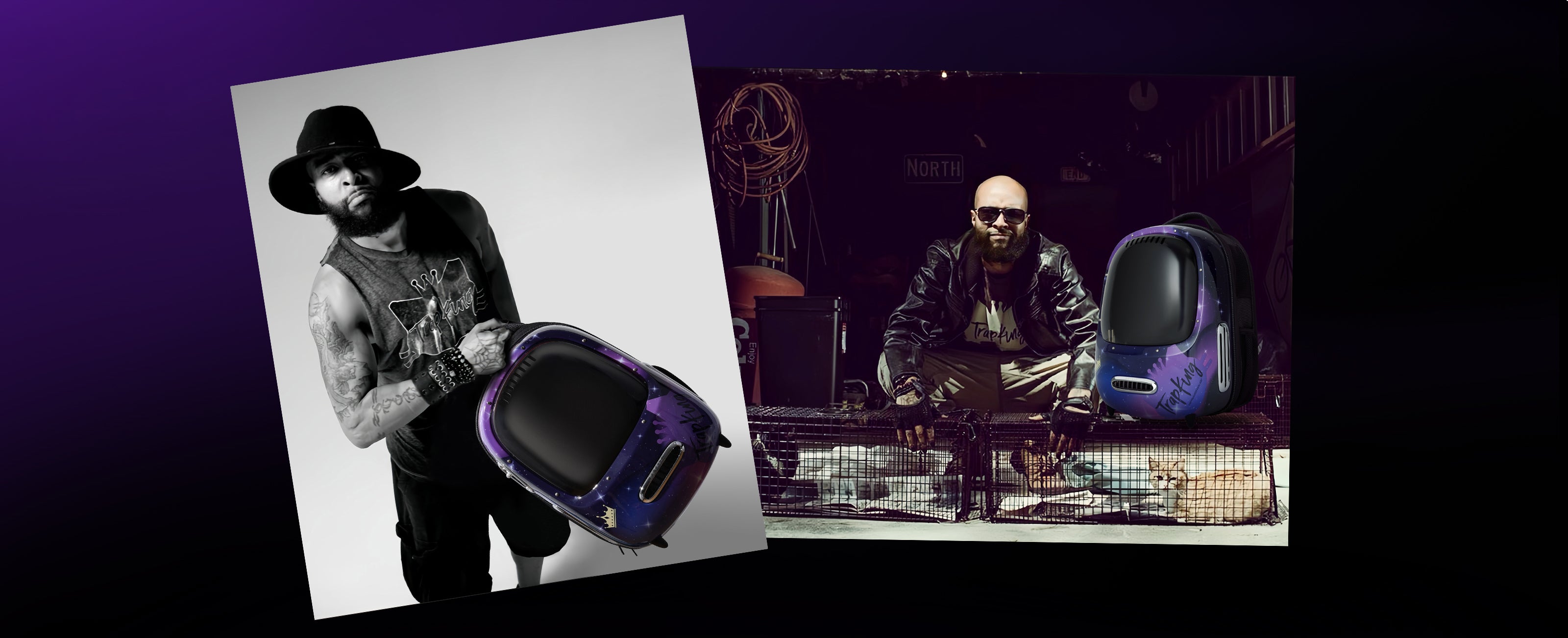 Breezy 2 Cat Carrier TrapKing Davis highlighting the collaboration between PETKIT and TrapKing Davis to support TNR and animal charity initiatives