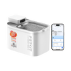 PETKIT EVERSWEET MAX 2 cordless pet water fountain with PETKIT App connection shown on smartphone.