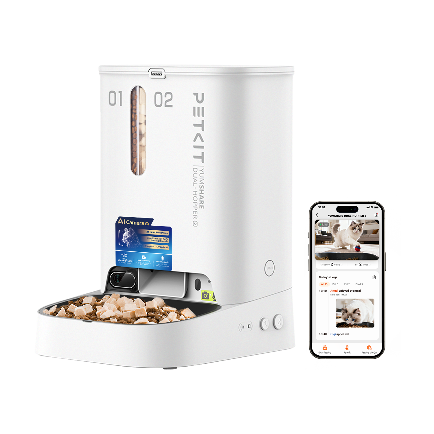 YumShare Dual-hopper 2